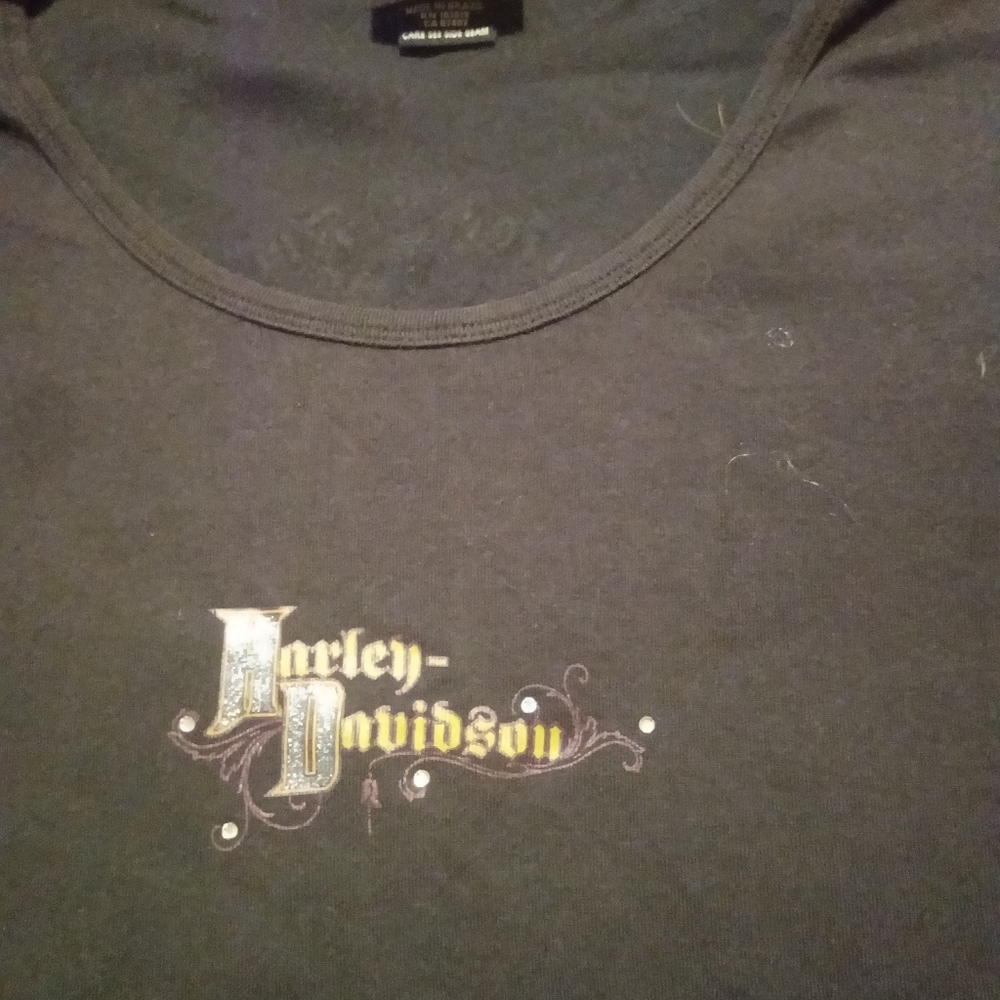 Women's Harley Davidson 3/4 sleeve shirt